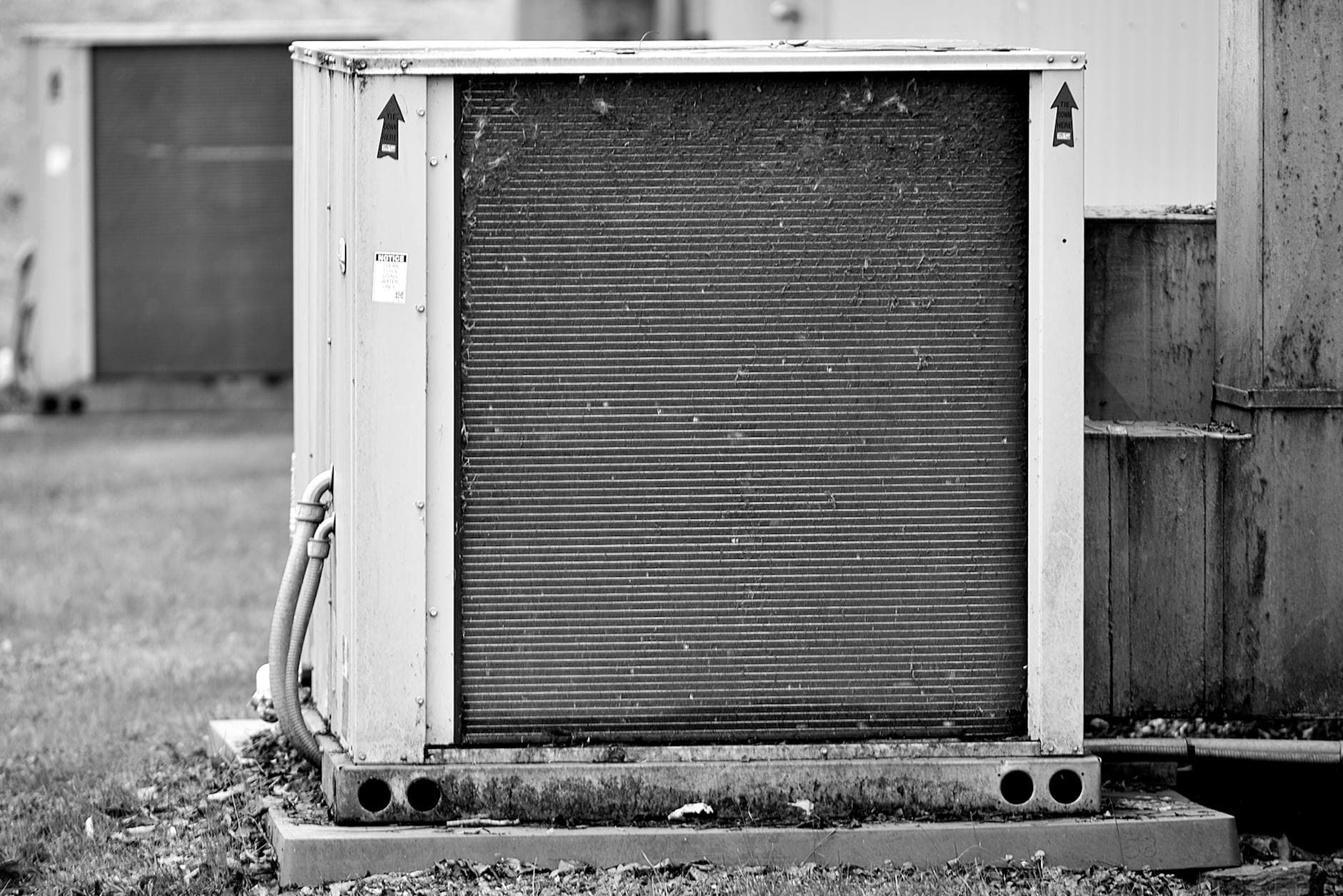 New HVAC system installed residential